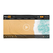 Load image into Gallery viewer, Pornhub Player Beach Scene Towel
