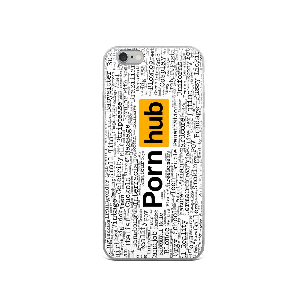 Pornhub iPhone White Category Cases prismplus54.sg