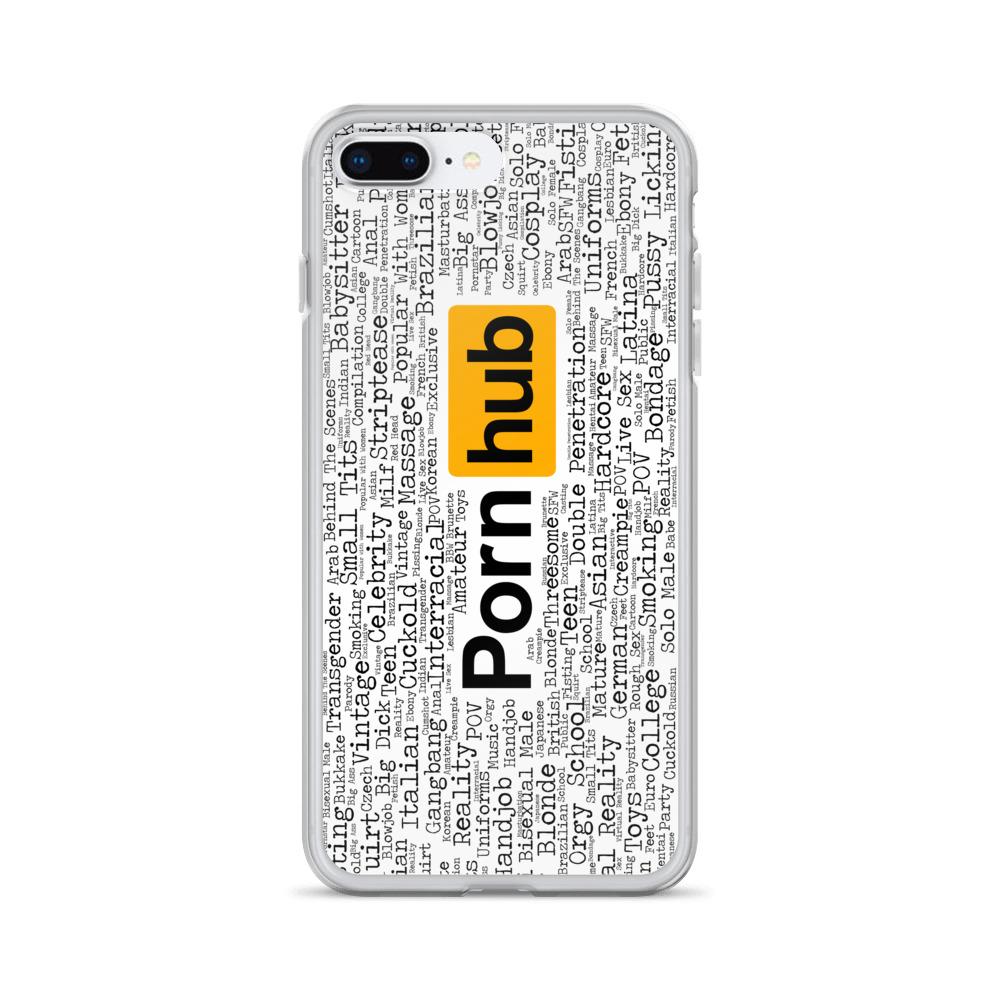 Pornhub iPhone White Category Cases – prismplus54.sg