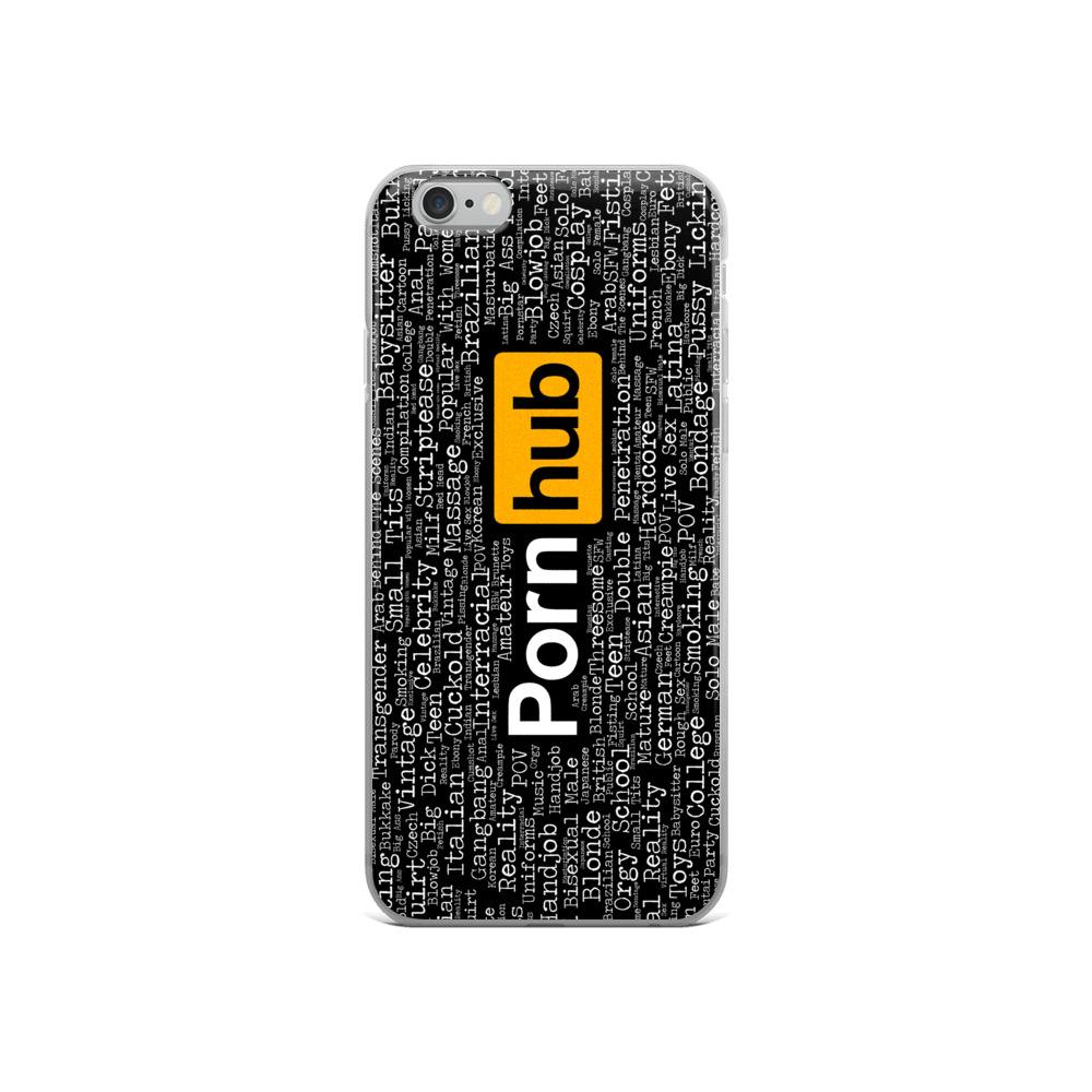 Pornhub iPhone Black Category Cases  prismplus54.sg