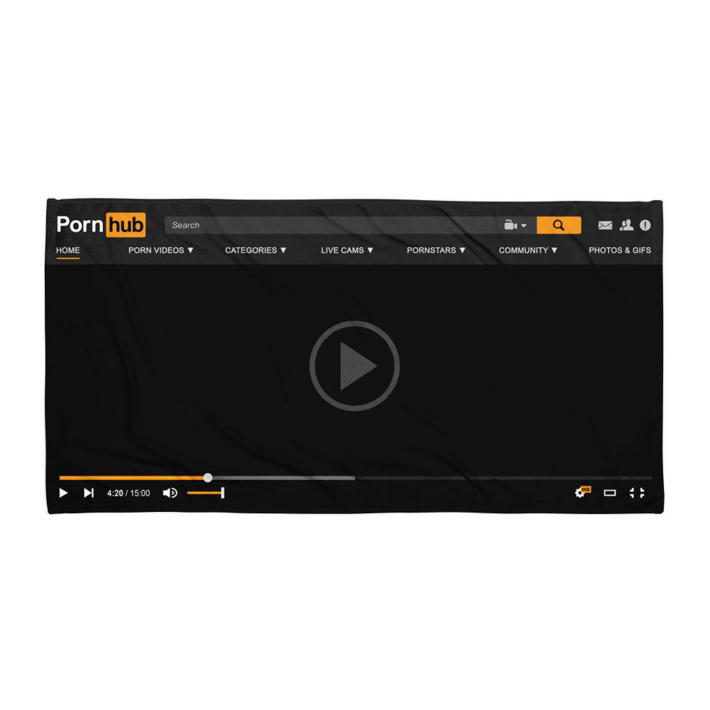 Pornhub Player Beach Towel