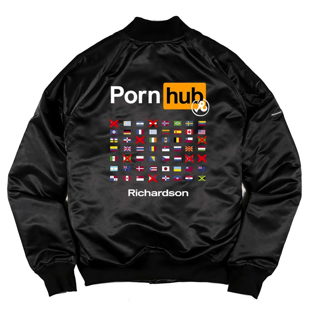 限定 RICHARDSON x Pornhub Tシャツ ブラック - babalakinandco.com